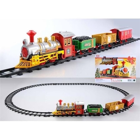 Northlight Seasonal 31758646 Battery Operated Lighted & Animated Christmas Express Train Set With Sound